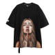 MWM Unisex κοντομάνικη μπλούζα Faces Print Oversize T-Shirt